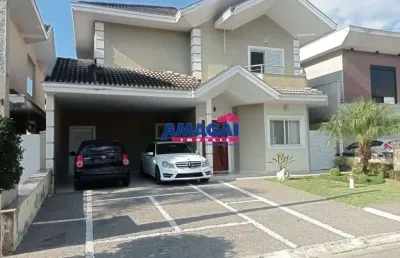 Casa em condomínio fechado com 4 quartos à venda no loteamento villa branca, jacareí  por r$ 2.050.000