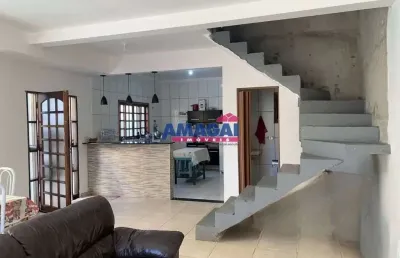 Casa com 3 quartos à venda no loteamento villa branca, jacareí  por r$ 500.000