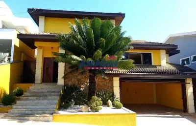 Casa em condomínio fechado com 4 quartos à venda no jardim coleginho, jacareí  por r$ 1.390.000