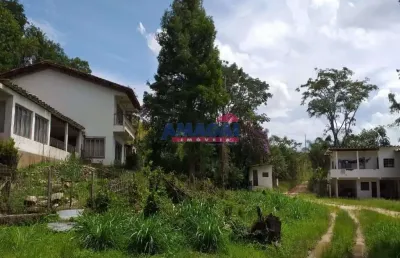 Chácara / sítio com 8 quartos para alugar no parateí do meio, jacareí  por r$ 10.000
