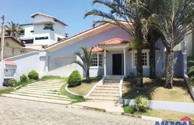 Casa em condomínio fechado com 3 quartos à venda no jardim coleginho, jacareí  por r$ 950.000