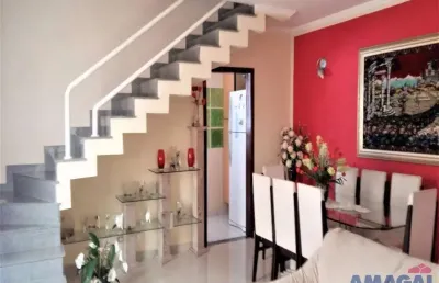 Casa em condomínio fechado com 3 quartos à venda no jardim santa maria, jacareí  por r$ 750.000