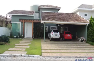 Casa em condomínio fechado com 4 quartos à venda no jardim santa maria, jacareí  por r$ 1.400.000