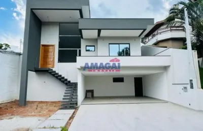 Casa em condomínio fechado com 4 quartos à venda na vila zezé, jacareí  por r$ 1.650.000