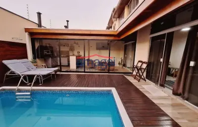 Casa em condomínio fechado com 3 quartos à venda no jardim santa maria, jacareí  por r$ 950.000