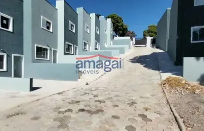Casa em condomínio fechado com 2 quartos à venda no jardim olimpia, santa branca  por r$ 290.000