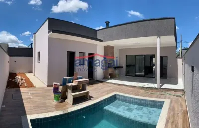 Casa em condomínio fechado com 3 quartos à venda no condomínio terras do vale, caçapava  por r$ 1.150.000