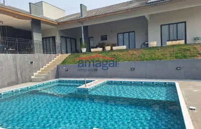 Casa em condomínio fechado com 3 quartos à venda no condomínio parque vale dos lagos, jacareí  por r$ 1.862.000