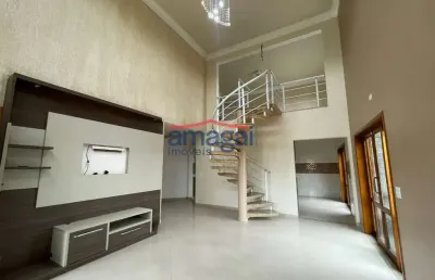 Casa em condomínio fechado com 3 quartos à venda no loteamento residencial parque lago dourado, jacareí  por r$ 2.050.000
