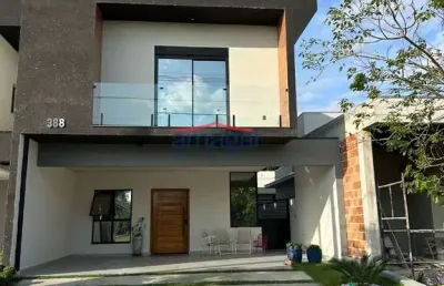 Casa em condomínio fechado com 4 quartos à venda no jardim jacinto, jacareí  por r$ 1.270.000