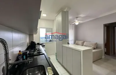 Apartamento com 2 quartos à venda no jardim maria amélia, jacareí  por r$ 320.000