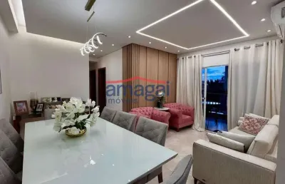 Apartamento com 3 quartos à venda na vila machado, jacareí  por r$ 490.000