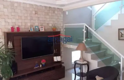 Casa com 3 quartos à venda no loteamento villa branca, jacareí  por r$ 600.000