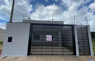 Casa a venda 3 quartos, 1 suite, 2 vagas, 137m2, bom jardim, maringa - pr