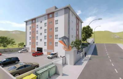 Apartamento com 1 dormitório à venda, 34 m² por r$ 192.168,00 - jardim janaína - biguaçu/sc