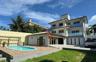 Casa com 5 dormitórios à venda, 400 m² por r$ 5.000.000,00 - bosque das mansões - são josé/sc