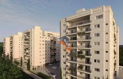 Apartamento à venda, 61 m² por r$ 420.000,00 - centro - biguaçu/sc