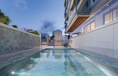Apartamento com 1 dormitório à venda, 72 m² por r$ 760.660,86 - praia de palmas - governador celso ramos/sc