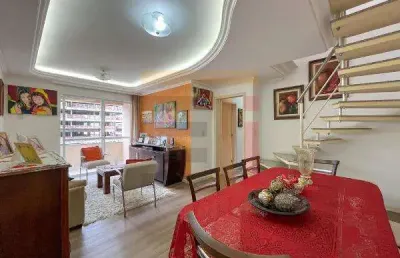 Cobertura com 3 quartos à venda na rua joão pio duarte silva, 114, córrego grande, florianópolis por r$ 1.870.000