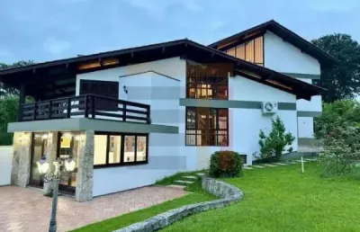 Casa em condomínio fechado com 4 quartos à venda na rodovia haroldo soares glavan, 1900, cacupé, florianópolis por r$ 2.900.000