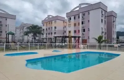 Apartamento com 2 quartos à venda na rua pedro theisen júnior, 39, aririu, palhoça por r$ 260.000