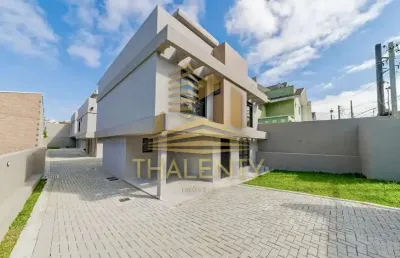 Casa em condomínio fechado com 3 quartos à venda na rua desembargador edison nobre de lacerda, santa felicidade, curitiba, 154 m2 por r$ 960.000