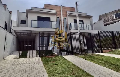Casa com 3 quartos à venda na rua juarez antônio bittencourt, 50, atuba, curitiba, 103 m2 por r$ 680.000
