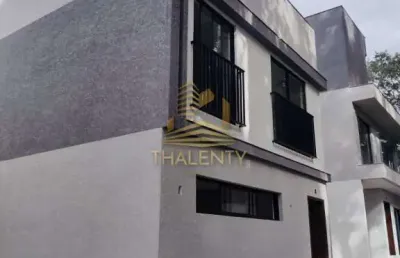Casa em condomínio fechado com 3 quartos à venda na rua nossa senhora de nazaré, 1153, boa vista, curitiba, 182 m2 por r$ 880.000