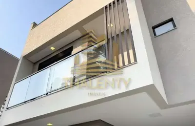 Casa em condomínio fechado com 3 quartos à venda na rua luiz leduc, vista alegre, curitiba, 168 m2 por r$ 849.900