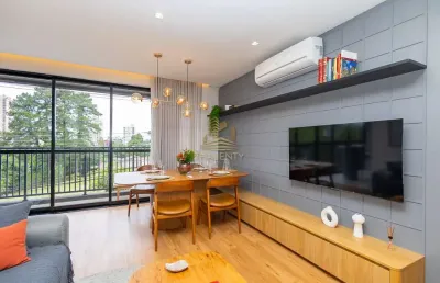 Apartamento com 3 quartos à venda na rua vitória, 377, cabral, curitiba, 91 m2 por r$ 1.299.900