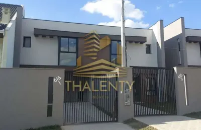 Casa com 3 quartos à venda na rua ângelo zamir biasi, atuba, curitiba, 112 m2 por r$ 699.000
