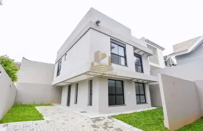 Casa em condomínio fechado com 3 quartos à venda na rua desembargador edison nobre de lacerda, 681, santa felicidade, curitiba, 168 m2 por r$ 770.000