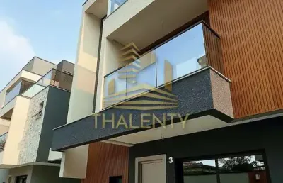 Casa em condomínio fechado com 3 quartos à venda na rua frei fabiano de cristo, jardim das américas, curitiba, 208 m2 por r$ 1.290.000
