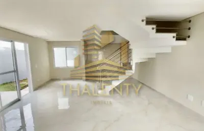 Casa em condomínio fechado com 3 quartos à venda na rua vadeco suit, uberaba, curitiba, 141 m2 por r$ 799.000