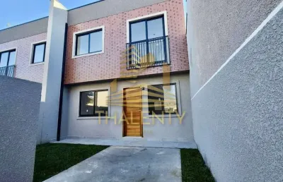 Casa com 3 quartos à venda na rua gênesis, 123, santa cândida, curitiba, 92 m2 por r$ 530.000