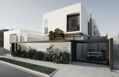 Casa em condomínio fechado com 3 quartos à venda na rua manoel das chagas lima, 422, são braz, curitiba, 162 m2 por r$ 1.190.000