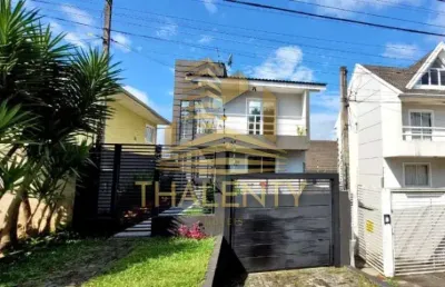 Casa com 3 quartos à venda na rua sapopema, 156, santa cândida, curitiba, 141 m2 por r$ 699.000