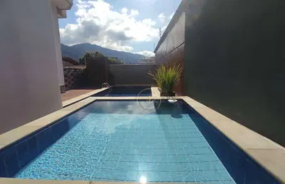 Apartamento com 3 dormitórios à venda, 117 m² por r$ 890.000,00 - centro - ubatuba/sp