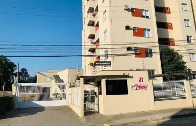 Apartamento mobiliado com 2 dormitórios e 1 vaga de garagem coberta - anita garibaldi