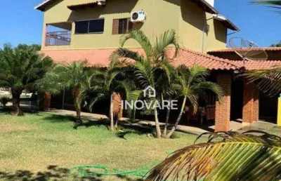 Rancho com 6 dormitórios à venda por r$ 1.200.000,00 - setor buritys - itumbiara/go