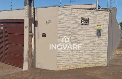 Casa com 2 dormitórios à venda, 132 m² por r$ 330.000,00 - setor são joão - itumbiara/go