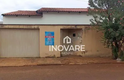 Casa com 3 dormitórios à venda, 130 m² por r$ 350.000,00 - setor santos dumont - itumbiara/go