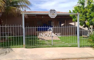 Rancho com 3 dormitórios à venda por r$ 320.000,00 - centro - buriti alegre/go