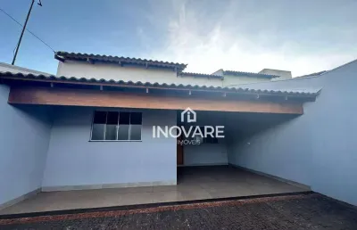 Casa com 3 dormitórios à venda, 140 m² por r$ 380.000,00 - setor santa inês - itumbiara/go
