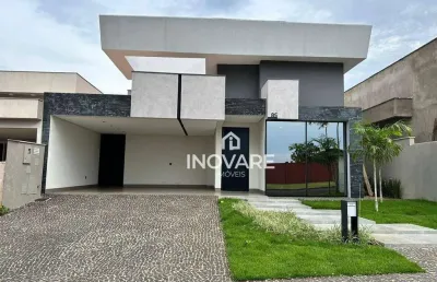 Casa com 3 dormitórios à venda, 254 m² por r$ 2.800.000,00 - condominio horizontal paraíso - itumbiara/go
