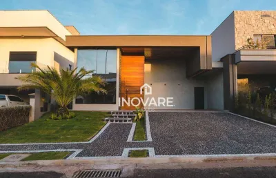 Casa com 3 dormitórios à venda, 262 m² por r$ 3.200.000,00 - condominio horizontal paraíso - itumbiara/go