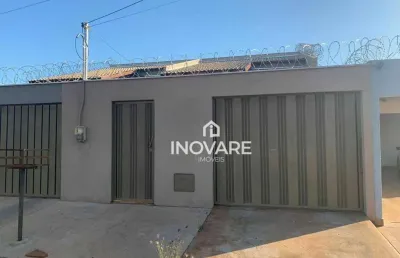 Casa com 3 dormitórios à venda, 90 m² por r$ 390.000,00 - jardim morumbi - itumbiara/go