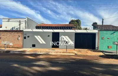 Casa com 2 dormitórios, 91 m² - venda por r$ 220.000,00 ou aluguel por r$ 1.350,00/mês - setor dona marolina - itumbiara/go