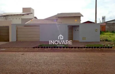 Casa com 3 dormitórios para alugar, 147 m² por r$ 2.500,00/mês - jardim morumbi - itumbiara/go