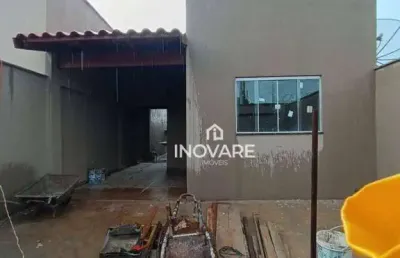 Casa com 2 dormitórios à venda, 87 m² por r$ 270.000 - jardim beira rio - itumbiara/go